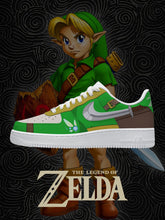 Link-Grüne Tunika V.1 Custom Sneakers